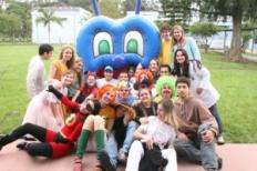 Atendimento divertido no Dia das Crianças da Fisioterapia da UCPel