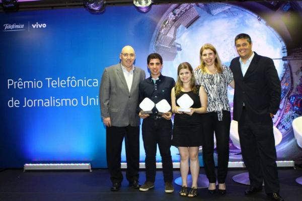 Etapa nacional do Prêmio Telefônica Vivo de Jornalismo Universitário fica com a UCPel