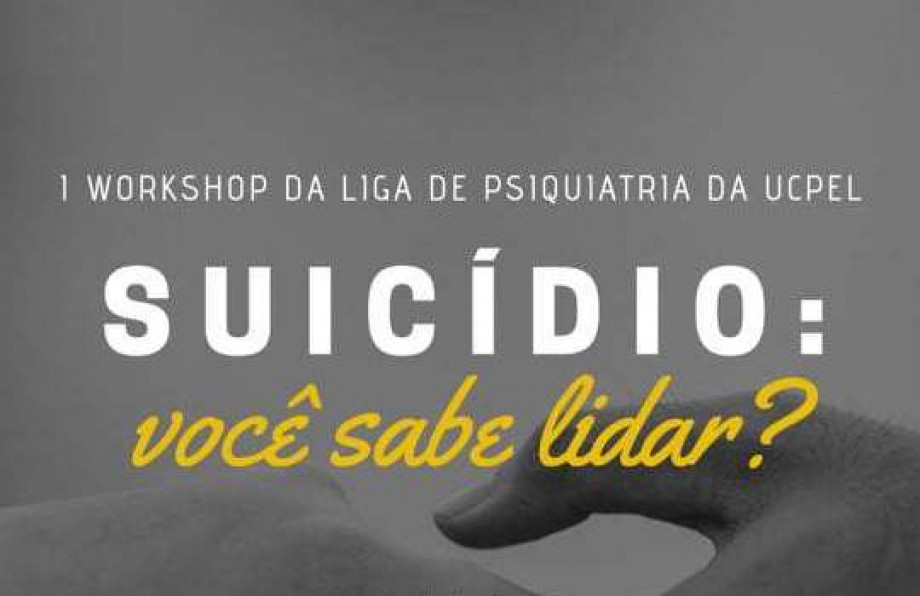 Liga de Psiquiatria da UCPel trata sobre suicídio em workshop