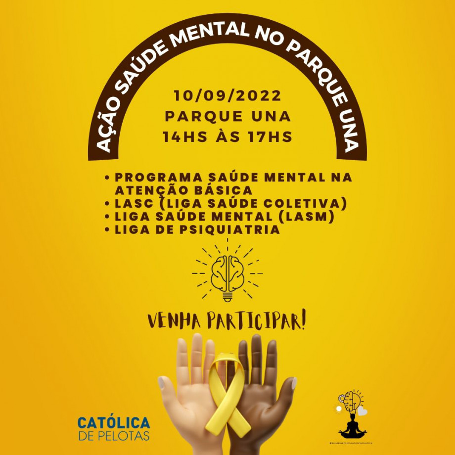 Programa de Extensão Saúde Mental promove ações neste sábado