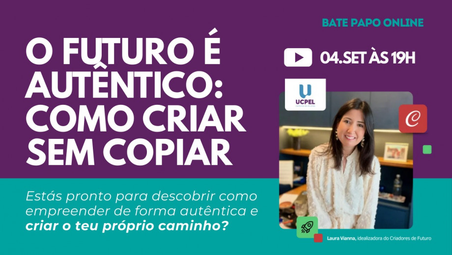 UCPel promove encontro gratuito sobre autenticidade e criação