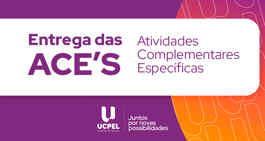 UCPel anuncia datas da entrega de Atividades Complementares Específicas