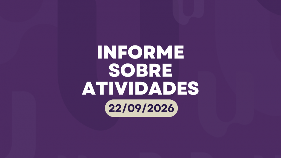 Atividades acadêmicas presenciais permanecem suspensas, durante a MANHÃ desta terça-feira (22).