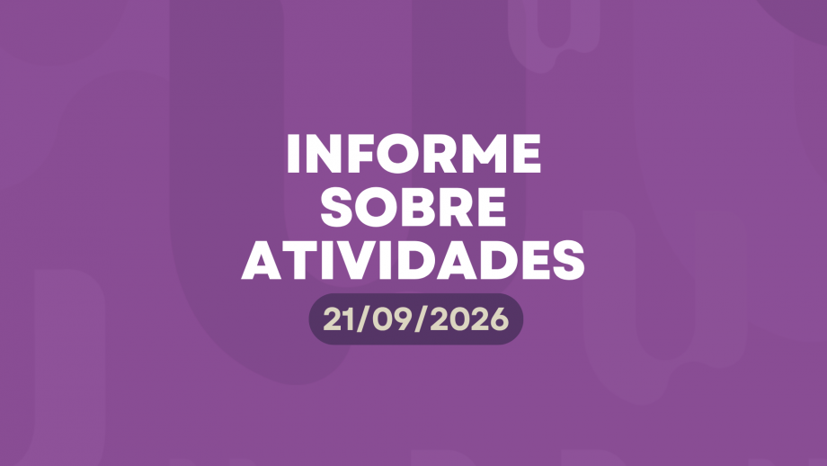 Atividades acadêmicas presenciais permanecem suspensas, durante esta segunda-feira (21).